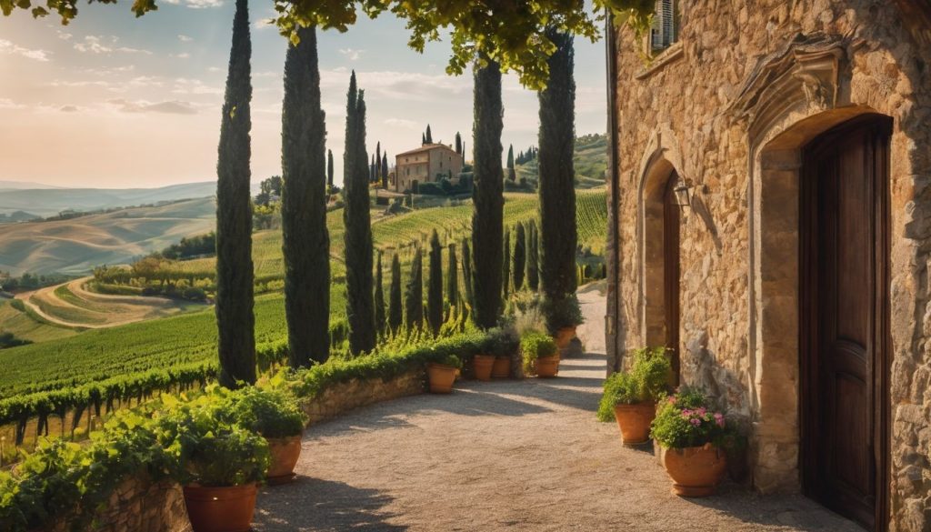italian villas in tuscany